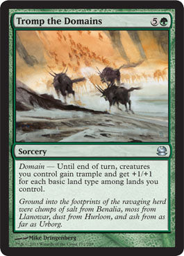 Tromp the Domains (Modern Masters) Light Play Foil
