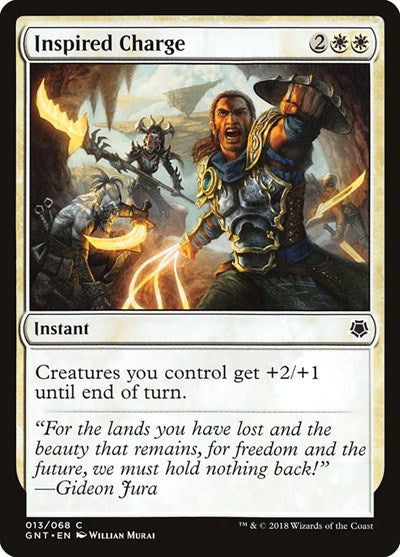 Inspired Charge (Magic Game Night) Medium Play