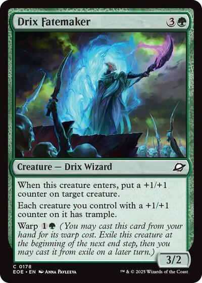 Drix Fatemaker (Edge of Eternities) Light Play Foil