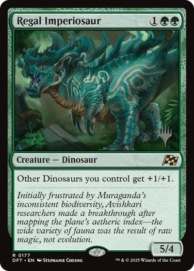Regal Imperiosaur (Promo Pack: Aetherdrift) Near Mint Foil
