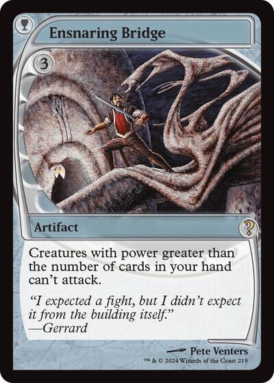 Ensnaring Bridge (Future Sight) (Mystery Booster 2) Light Play