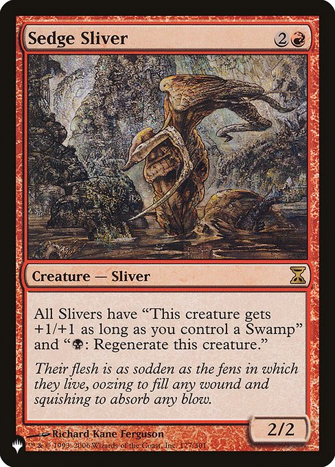 Sedge Sliver (The List) Light Play