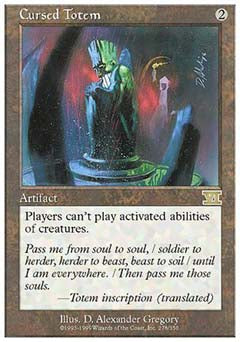 Cursed Totem (Classic 6th Edition) Near Mint