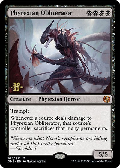 Phyrexian Obliterator (Promos: Prerelease Cards) Light Play Foil