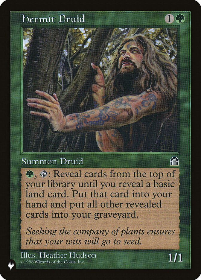 Hermit Druid (The List) Light Play