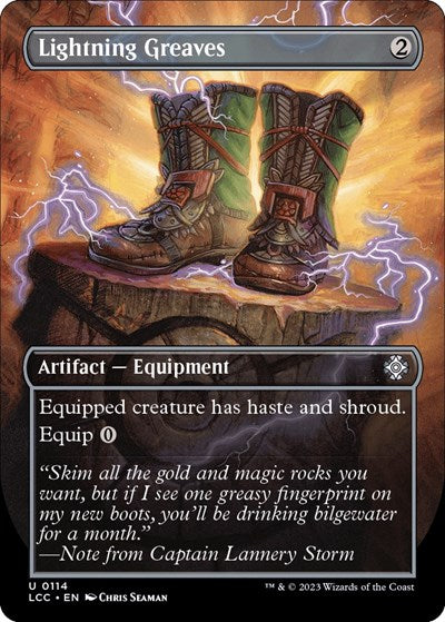 Lightning Greaves Borderless|0|0|0.00