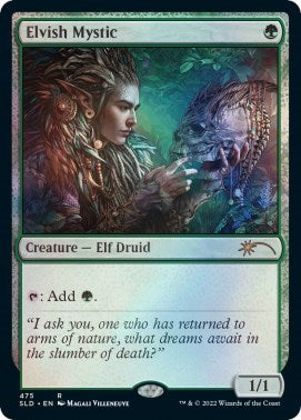 Elvish Mystic (Secret Lair) Near Mint Foil