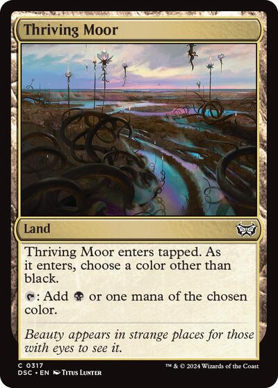 Thriving Moor (Commander: Duskmourn: House of Horror) Near Mint