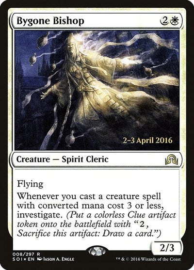 Bygone Bishop (Promos: Prerelease Cards) Medium Play Foil