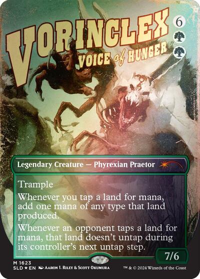 Vorinclex, Voice of Hunger (Rainbow Foil) (Secret Lair) Light Play Foil