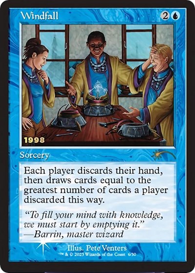 Windfall (Promos: 30th Anniversary Promos) Near Mint Foil