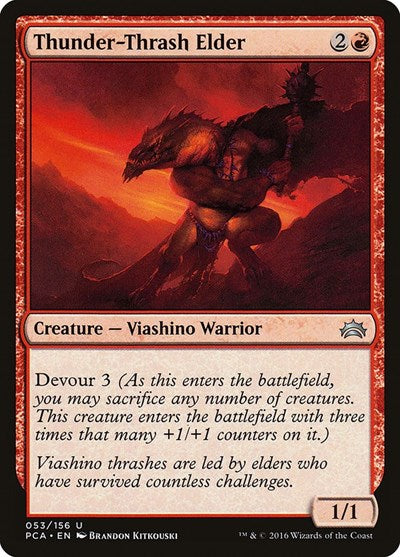 Thunder-Thrash Elder (Planechase Anthology) Light Play