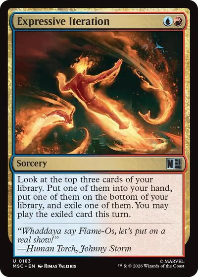 Expressive Iteration (Commander: Marvel Super Heroes) Near Mint