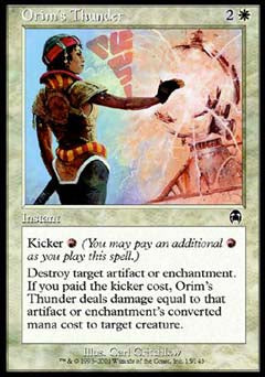 Orim's Thunder (Apocalypse) Light Play Foil