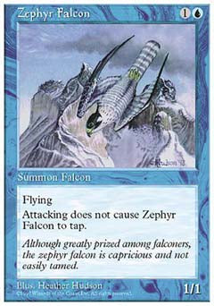 Zephyr Falcon (5th Edition) Light Play