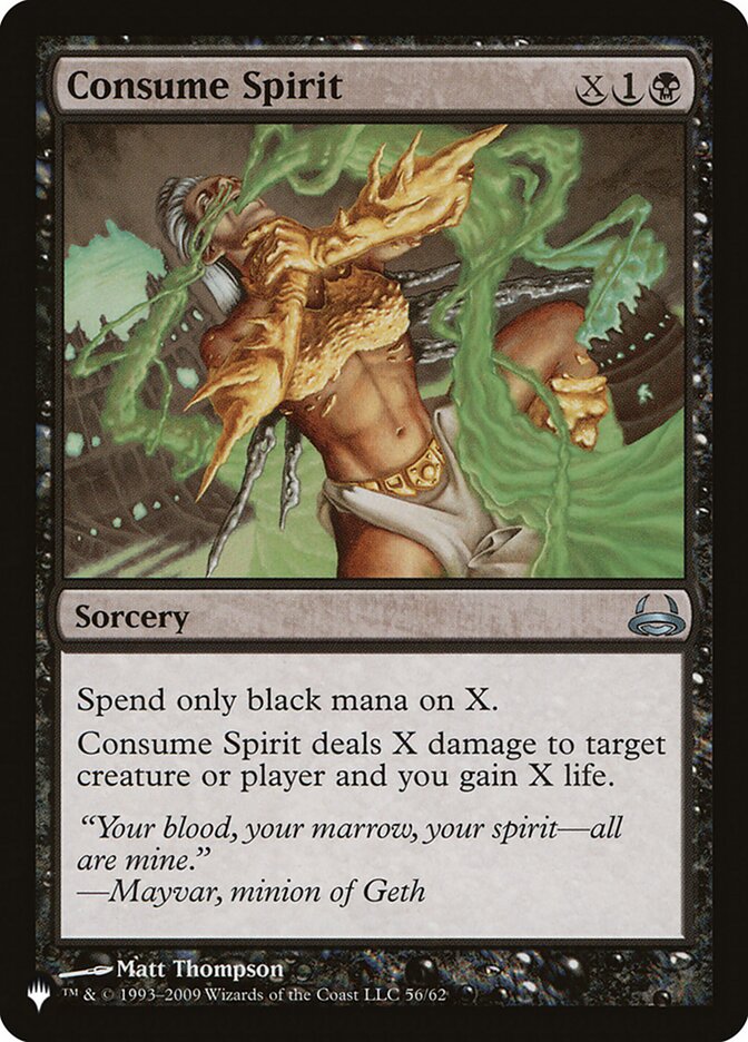 Consume Spirit|9|0|0.00