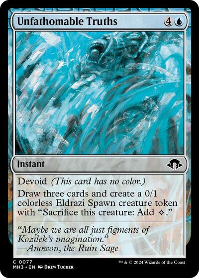 Unfathomable Truths (Modern Horizons 3) Light Play