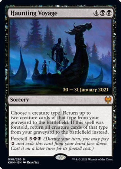 Haunting Voyage (Promos: Prerelease Cards) Light Play Foil
