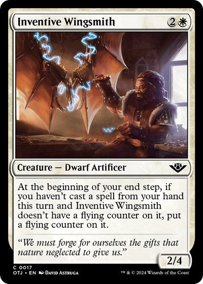 Inventive Wingsmith (Outlaws of Thunder Junction) Light Play