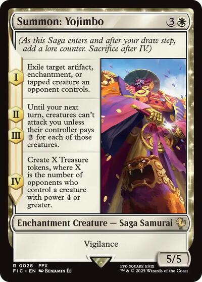 Summon: Yojimbo (Commander: FINAL FANTASY) Medium Play