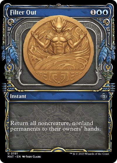 Filter Out (Halo Foil) (March of the Machine: The Aftermath) Near Mint Foil