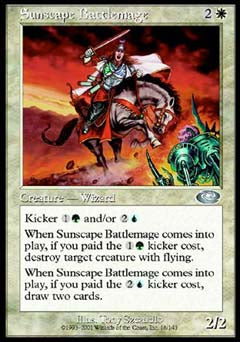 Sunscape Battlemage (Planeshift) Near Mint Foil