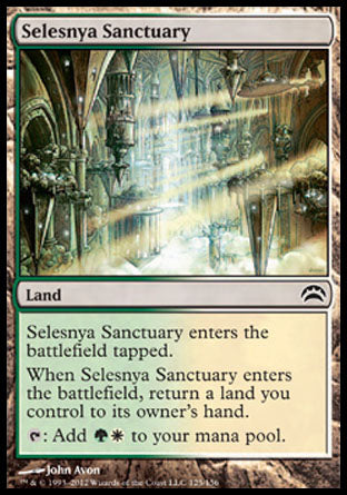 Selesnya Sanctuary (Planechase 2012) Medium Play