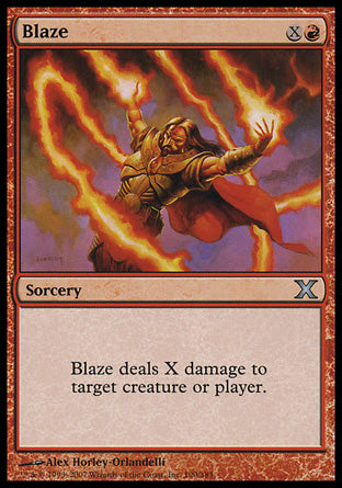 Blaze (10th Edition) Light Play