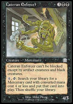 Cateran Enforcer (Mercadian Masques) Near Mint Foil
