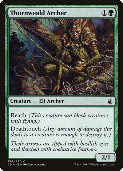 Thornweald Archer (Commander Anthology) Medium Play