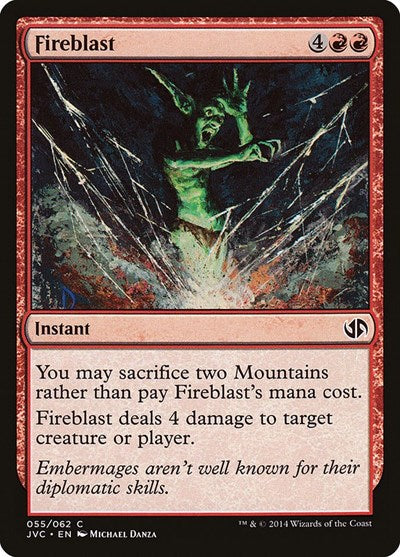 Fireblast (Duel Decks: Anthology) Medium Play