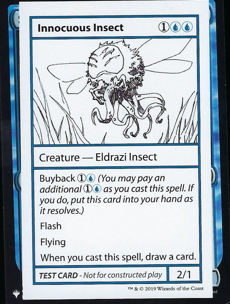 Innocuous Insect (Mystery Booster Test Print) Near Mint