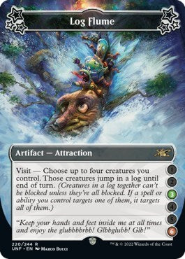 Log Flume (3-6) (Unfinity) Near Mint Foil