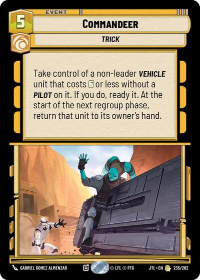 Commandeer (Jump to Lightspeed) Near Mint