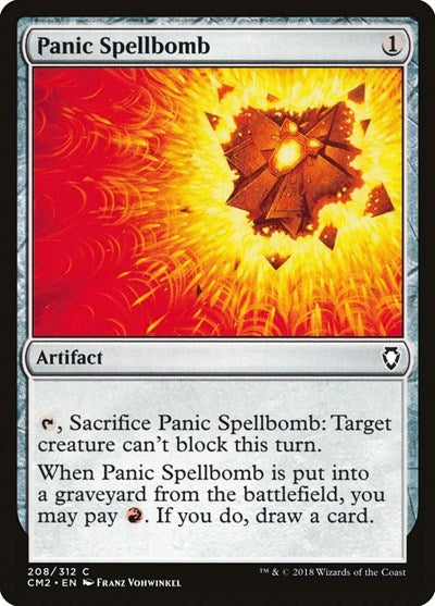 Panic Spellbomb (Commander Anthology Volume II) Light Play