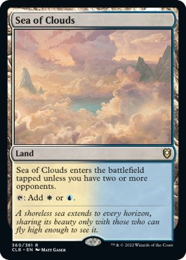 Sea of Clouds (Commander Legends: Battle for Baldur's Gate) Medium Play Foil