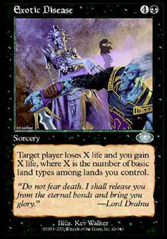 Exotic Disease (Planeshift) Light Play