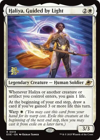 Haliya, Guided by Light (Promos: Prerelease Cards) Near Mint Foil