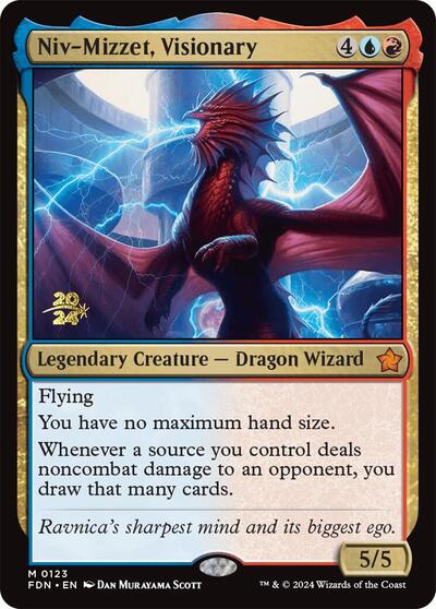 Niv-Mizzet, Visionary (Promos: Prerelease Cards) Near Mint Foil