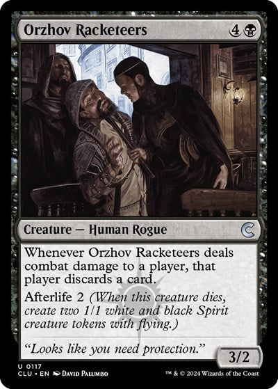 Orzhov Racketeers (Ravnica: Clue Edition) Medium Play