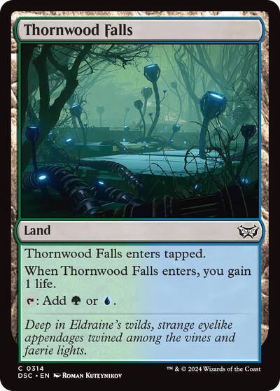 Thornwood Falls (Commander: Duskmourn: House of Horror) Near Mint