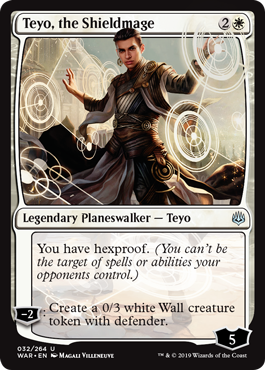 Teyo, the Shieldmage (War of the Spark) Near Mint Foil