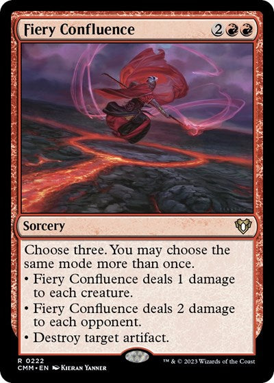 Fiery Confluence (Commander Masters) Near Mint