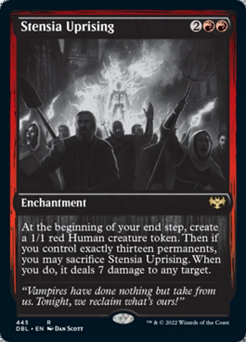 Stensia Uprising (Innistrad: Double Feature) Light Play