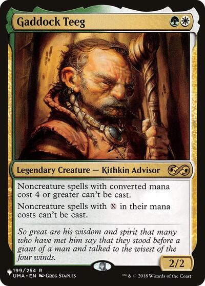 Gaddock Teeg (The List) Near Mint