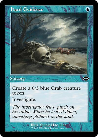 Hard Evidence (Retro Frame) (Modern Horizons 2) Medium Play Foil
