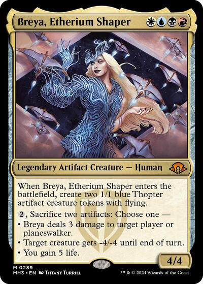 Breya, Etherium Shaper (Modern Horizons 3) Light Play Foil
