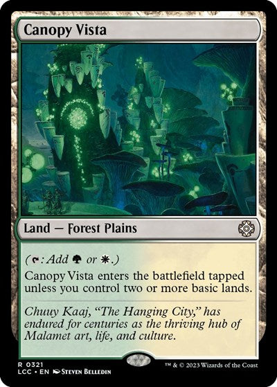 Canopy Vista (Commander: The Lost Caverns of Ixalan) Near Mint