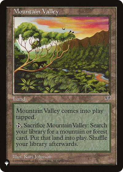 Mountain Valley (The List) Near Mint