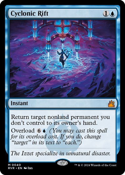 Cyclonic Rift (Ravnica Remastered) Near Mint